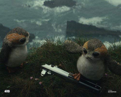 lightsaber buddiesi genuinely was terrified that the one would turn it on and kill the other one. i know a moment like that was even considered at one point in production. NONETHELESS i now know these two porgs are best friends and would never EVER hurt each other