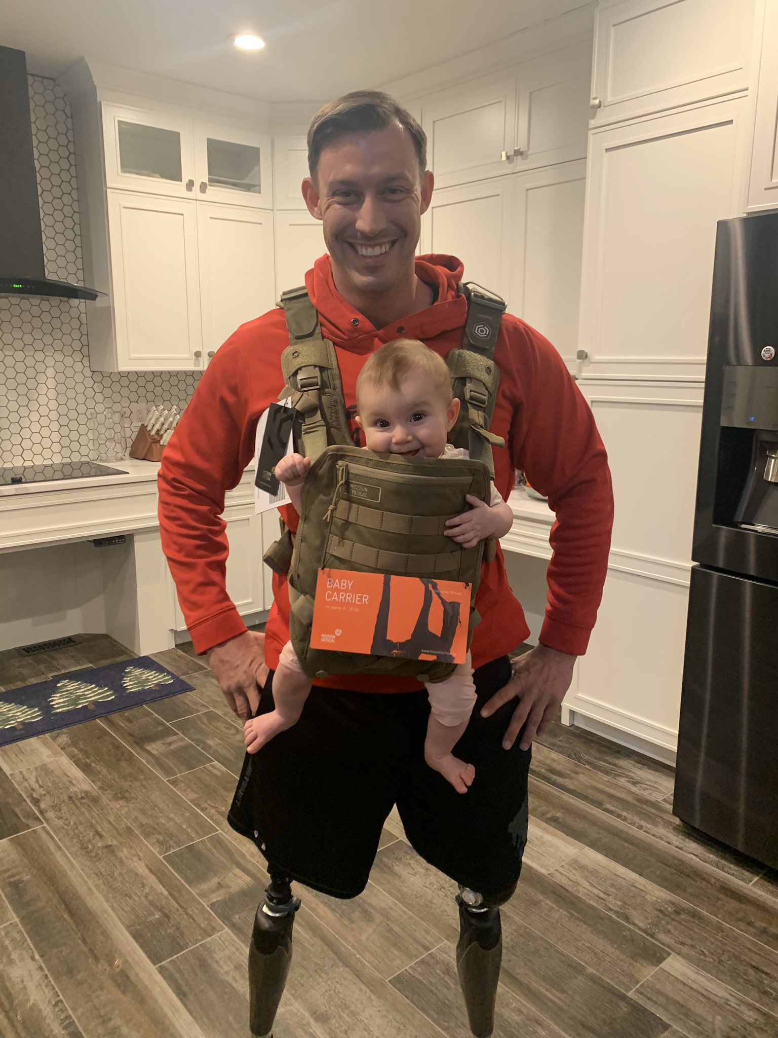 Combat baby cheap carrier