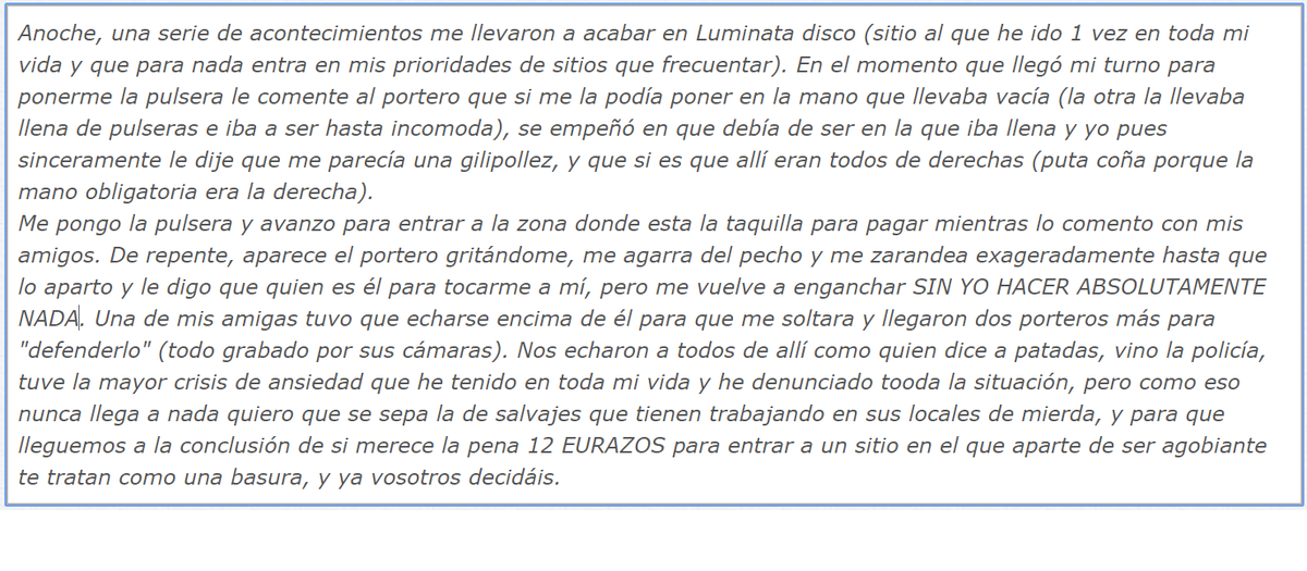 alisiaac's tweet photo. POR FAVOR NO OS ACERQUÉIS A @LuminataDisco https://t.co/IeqHuJ6NDR