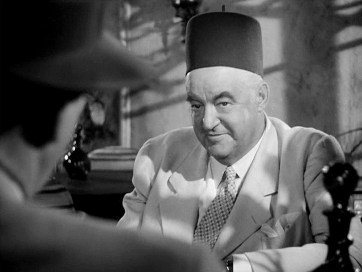 Star Wars MythbustersEarly concept art of Jabba the Hutt depicts the crime lord wearing a fez, as he was, in part, inspired by Sydney Greenstreet’s villainous Signor Ferrari in 1942’s Casablanca.