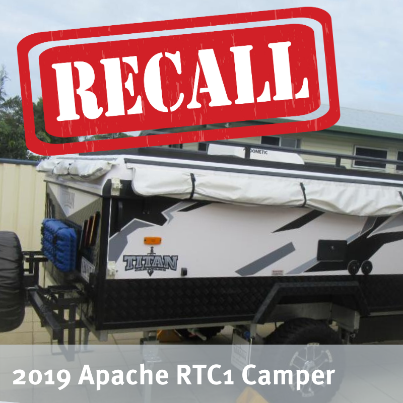 GasSafetyQld's tweet photo. PRODUCT SAFETY RECALL: Jaha Holdings Pty Ltd — Apache RTC1, 2019. The gas appliances have not been installed in accordance with the gas safety standard for installation in caravans and boats for non-propulsive purposes. LPG may leak and build up inside the camper. https://t.co/VsSPvlwObJ