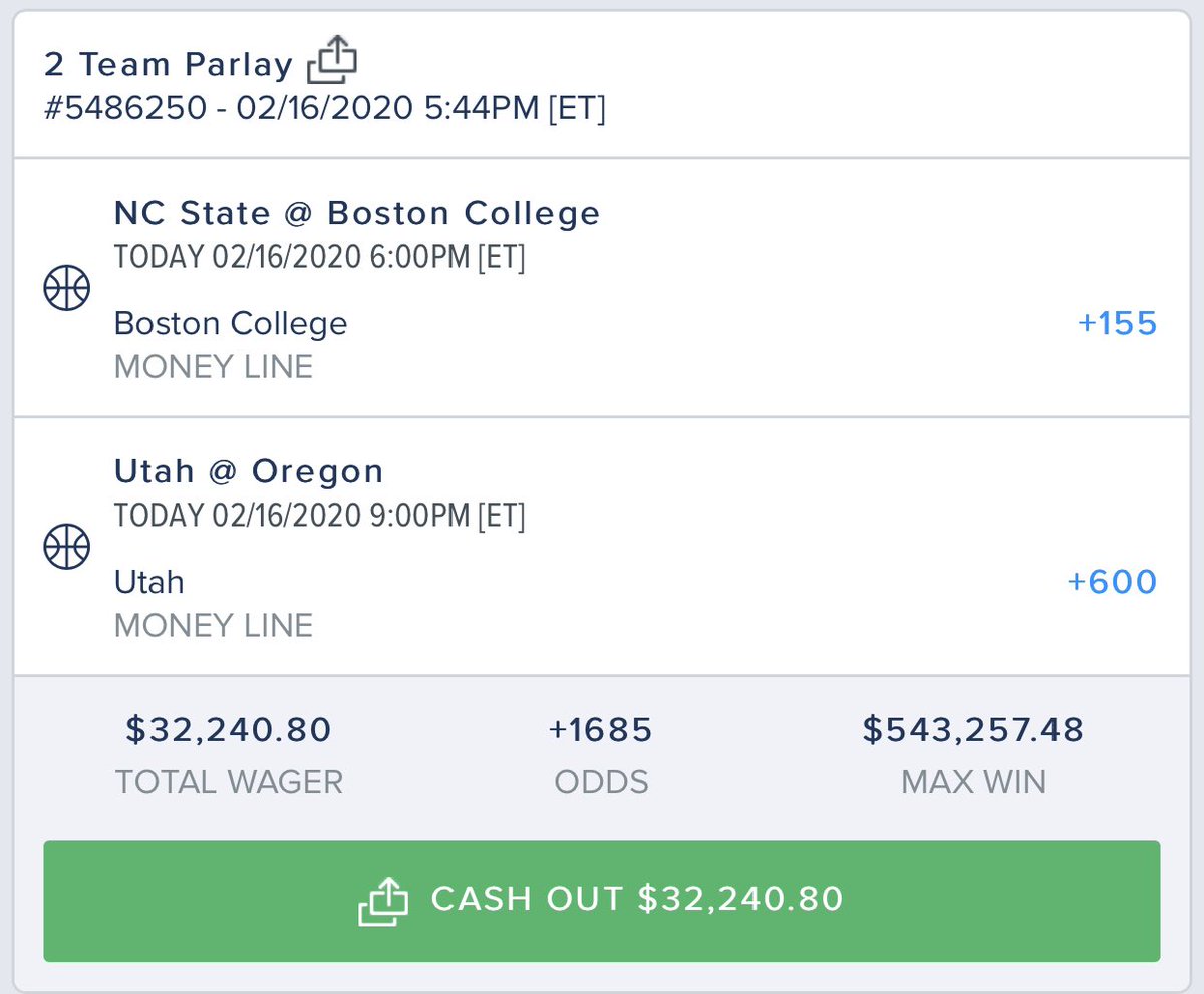 CashoutKingJJ's tweet photo. Hungover Parlay 2 (The GuiltFree Story)

$500 again. $100 to 5 people 

RT and Like and Follow for the chance of this wins 

Follow
@NickMakesUQuit cause he’s the one giving the $500 away if this wins https://t.co/RLQpHMa3Dr