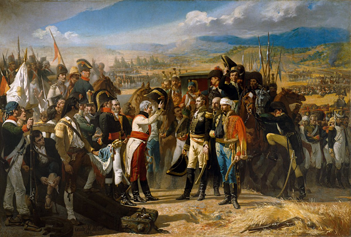 Spanish towns set up juntas & rebelled against Napoleon. The Spanish were the first to defeat one of Napoleon's armies at the Battle of Bailen. Spain lost a half a million people fighting while Wellington made sporadic incursions into Spain mostly to retreat back into Portugal