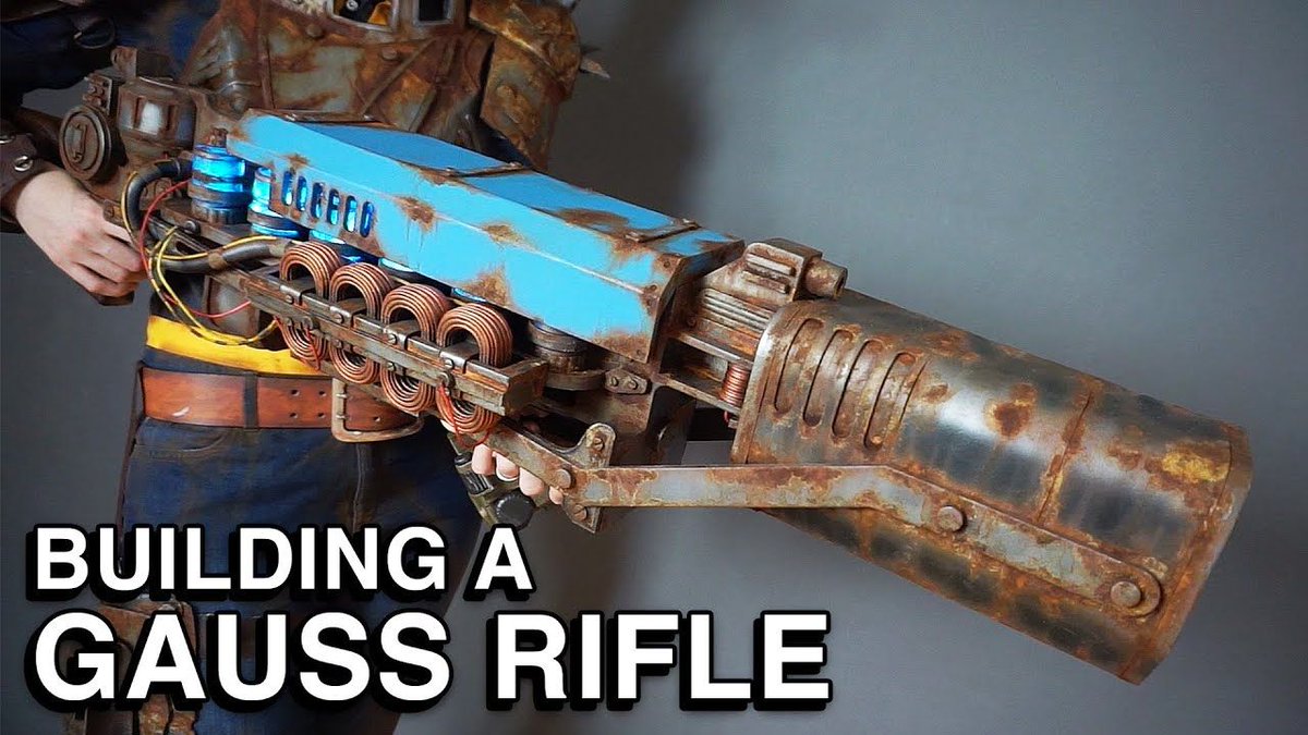 Tested Fallout 4 Building A Gauss Rifle Replica The Last Minute By Kamuicosplay T Co Zm5xrbotav