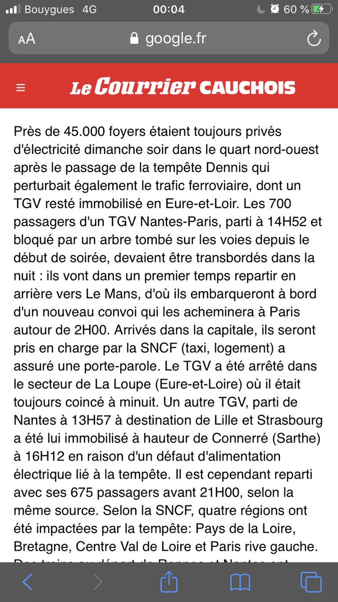 celinelesech's tweet photo. @Marionlc @SNCF @DelphineG44 Je trouve ça quand même excellent que la presse soit plus au courant que les usagers !!!!!!!!! https://t.co/1KEOIUZGzH