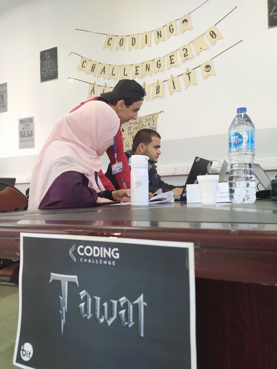 And we did it 💪
Second version of coding challenge with a special theme *-* , great participants and the best organizers ever 
#Coding_challenge #Alphabit_club #harry_potter