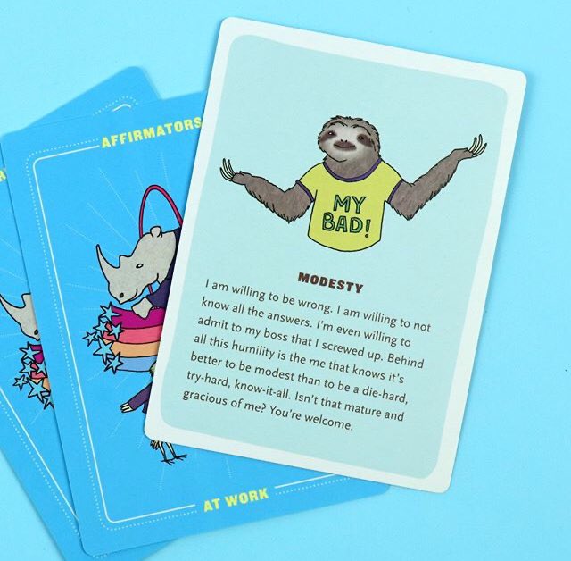 KuselsBigStore's tweet photo. Not that I’m wrong often but when  I am I admit it 🤣🤣
These affirmation cards  by @knockknock make a great gift for any coworker 
:
:
#affirmators #affirmations #giftshop #funnygifts #knockknock #downtownoroville #orovilleca #kuselsbigstore https://t.co/hN0XYmba8q