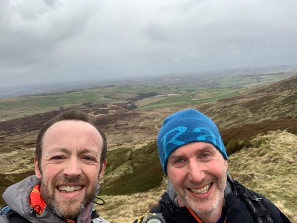 Melthamac's tweet image. A storm called Dennis isn’t going to stop Melthamers competing #greatnorthwesthalfmarathon, #newchew