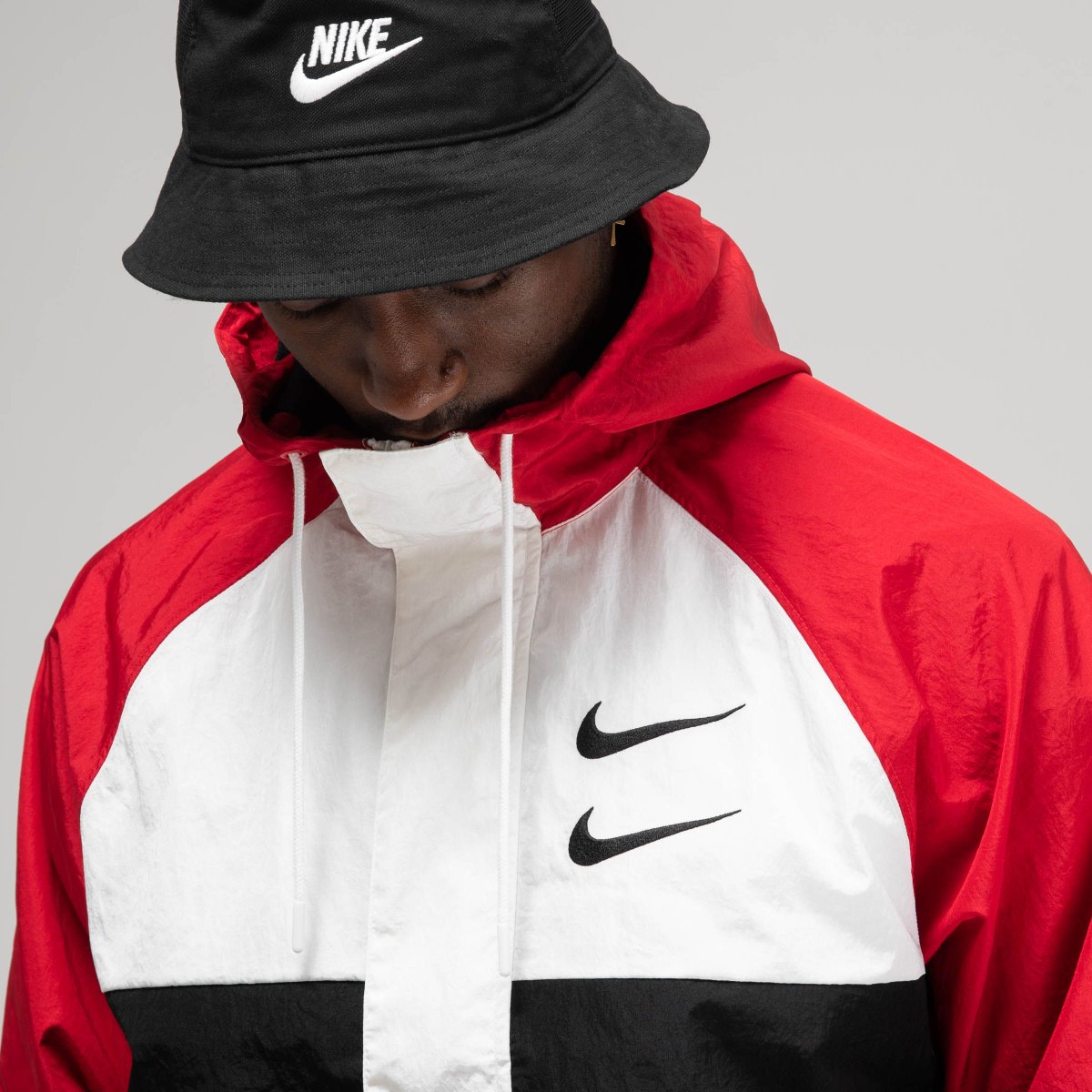 nike jacket double swoosh