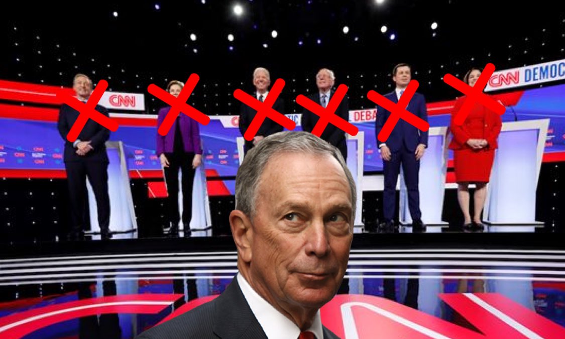 MSDNCTV's tweet photo. #BREAKING:

Bloomberg buys all speaking time at next Democratic Debate https://t.co/Z390miscNf