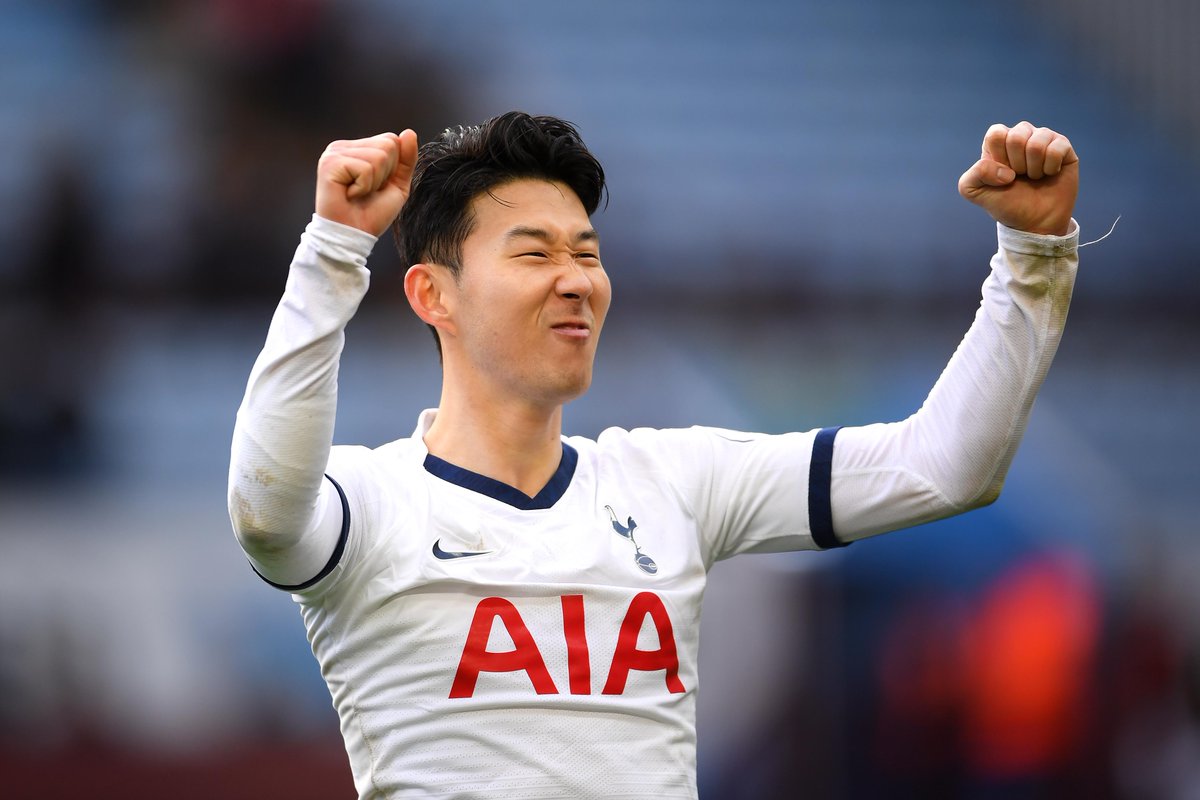 premierleague's tweet image. Son Heung-min became the first Asian player in #PL history to reach 50 goals in the competition (51 in total) 🇰🇷

#AVLTOT