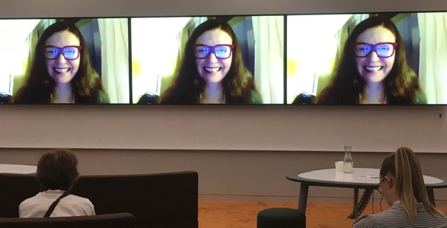 Sustainable stand-up comedy is an antidote to the negativity generated by fear; we retain information better if we receive it positively, says <a href="/BelinaRaffy/">Belina Raffy</a> at <a href="/philuponscience/">Dr Phil Dooley</a>'s science comedy session at #ASC2020