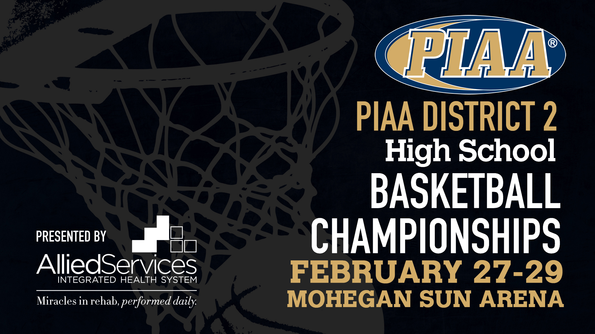Mohegan Sun Arena PA on Twitter "The PIAA District II High School