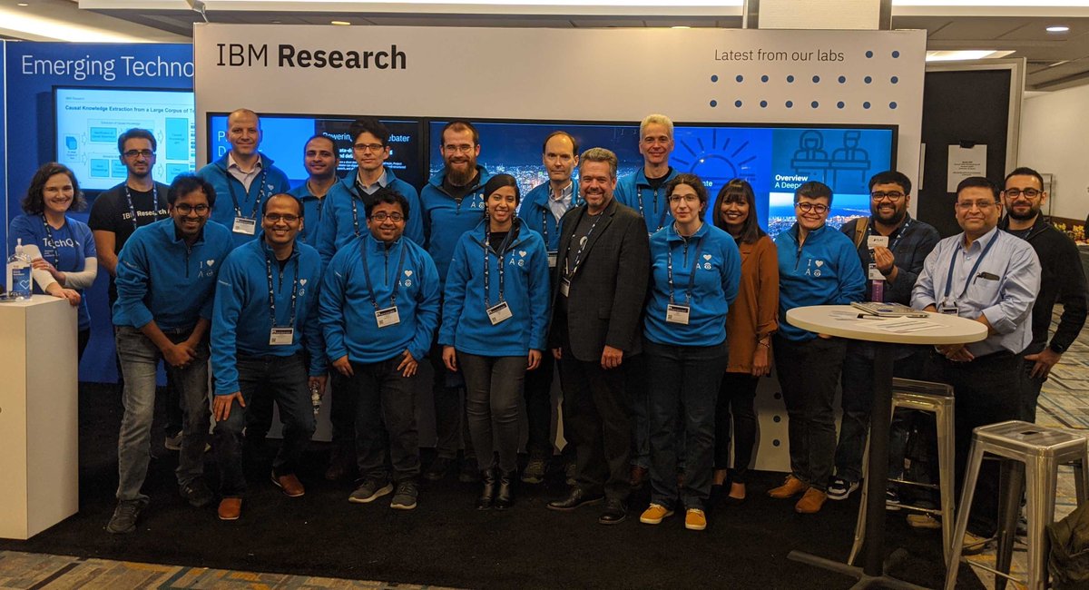 JohnRSmithMM's tweet image. It&apos;s a wrap! An amazing week at #AAA2020 from our talented #IBMResearchAI team, &amp;gt;50 technical papers @IBMResearch, AI History Panel @murraycampbell , IAAI-20 Invited Talk @neurobongo , Best demo award @_shubagarwal, IAAI-20 Co_Chair @ruchir_puri, AAAI-20 General Chair @frossi_t