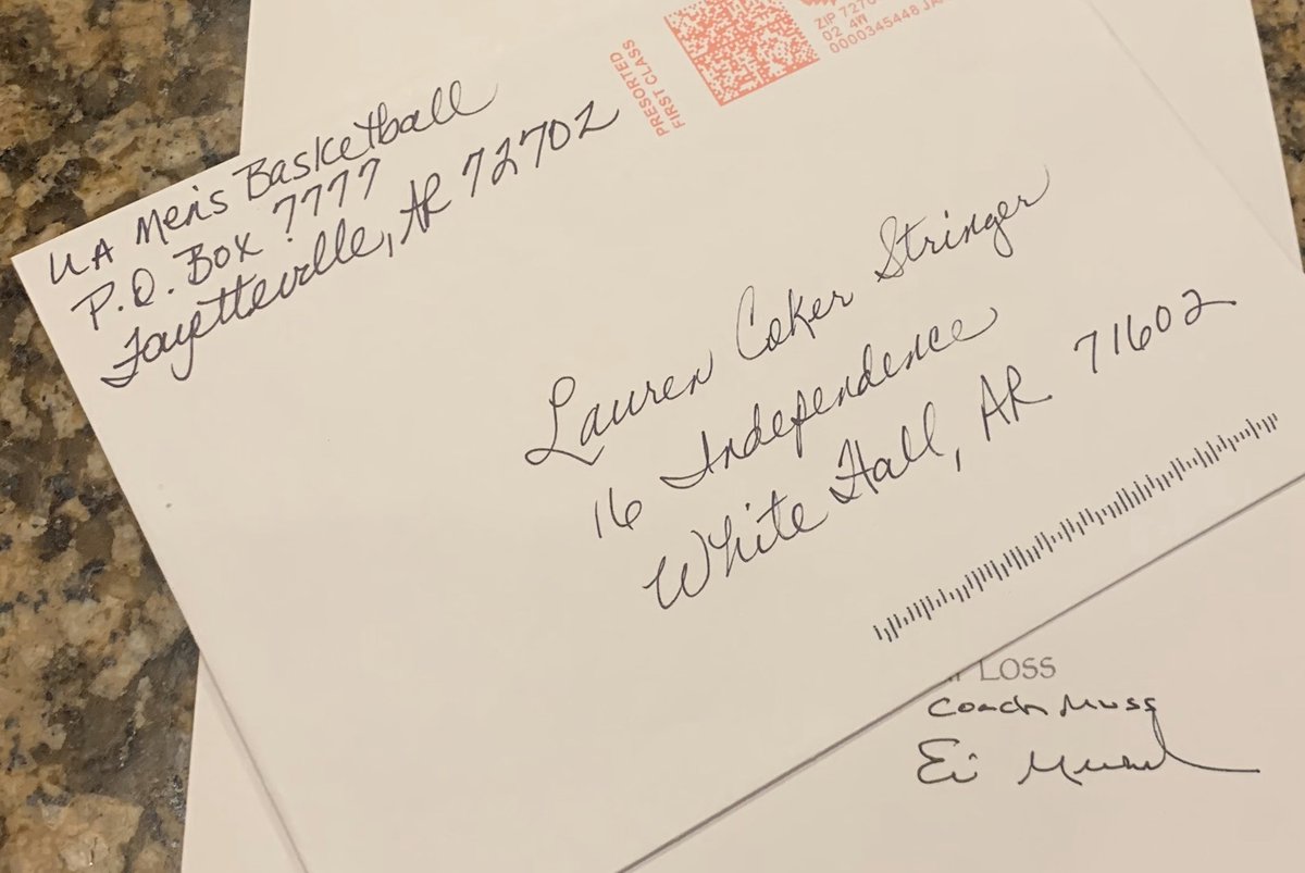 Measuring the impact of coaches.. it’s more than Wins and Losses.. <a href="/EricPMusselman/">Eric Musselman</a> took time to send this to <a href="/laurenmcoker/">Lauren C Stringer</a> after the loss of <a href="/Koach_Stringer/">Marc Stringer</a> #gohogs #woopig <a href="/RazorbackMBB/">Arkansas Razorbacks Men’s Basketball 🐗</a> <a href="/JayBilas/">Jay Bilas</a> <a href="/DukeMBB/">Duke Men’s Basketball</a> <a href="/presson1013/">Misti Coker</a> <a href="/endurethedirt/">endurethedirtrace</a>