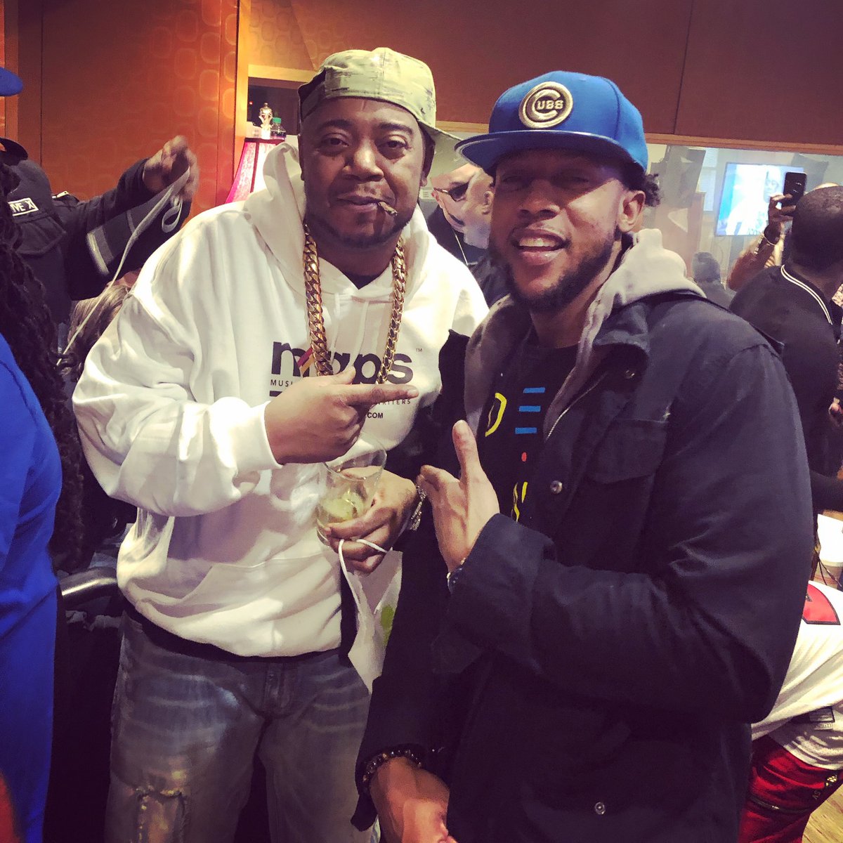 lyricalvo's tweet photo. @lyricalvo &amp; @TWISTAgmg #AllStarWeekend https://t.co/1dlDnNkHUo