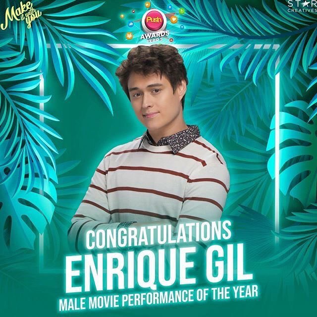 lizquen_fanboys's tweet image. Congratulations MAHBOI 
@itsenriquegil 
#PushAwards Year5
MakeItWithYou GaBi

#MIWYHighInLove
@itsenriquegil @lizasoberano