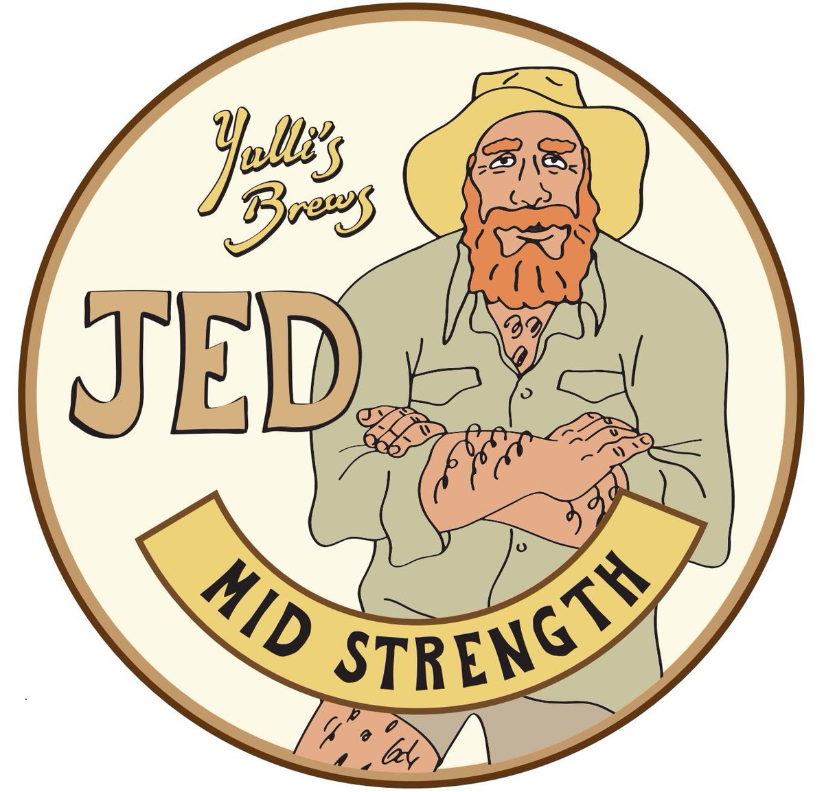 Something NEW from Yulli's Brews for our tap takeover this  Wednesday. 
The new guy on the block is Jed! He's about as approachable and easy drinking as a beer can be and we can't wait to show him to you all.