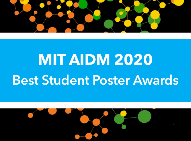 MIT_AIDMConf's tweet photo. We are delighted to announce the MIT AIDM 2020 Best Student Poster Awards. 

Technical committees from our sponsors -- Novartis, Amgen, Sanofi, Janssen and Novo Nordisk will select the top posters from all the submissions. We will announce the winners during the closing ceremony. https://t.co/UENJeg9kJK