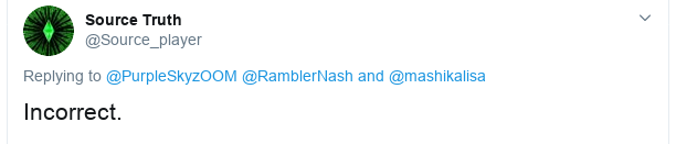 RamblerNash's tweet photo. @PurpleSkyzOOM @mashikalisa SourceScammer Q & A:
Actually, it's spot on. I said you're incapable, and you keep demonstrating that fact.
#AboveTopSecret #actualized #ProjectAvalon #Sourcetruth #Cult #Scam https://t.co/ib8qPl3Tl4