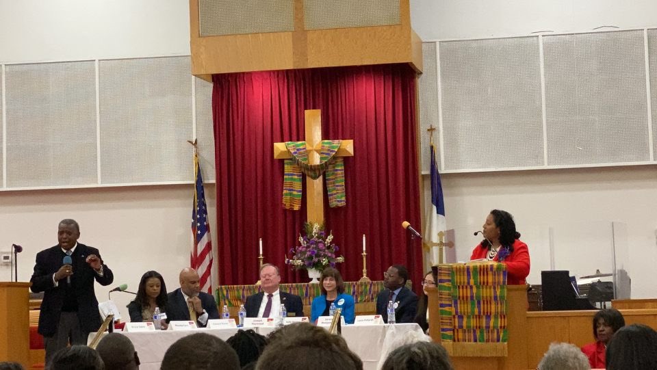 brucefornc's tweet photo. Thank you to @DSTGreensboro for hosting such a lovely forum in Greensboro this afternoon. It is always a pleasure to discuss the meaningful and imperative topics that impact the people of the Triad everyday. #NC06 https://t.co/srQ1nxDBPe