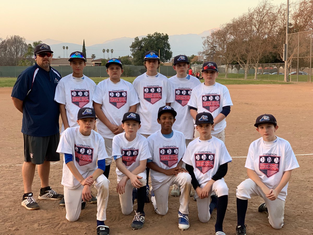 Blue Wave 13U won the Hardcore Baseball 1-Day Classic tournament FEB 16 in Pomona by scoring 38 runs against 7 by opponents in the three games. That's swinging It!