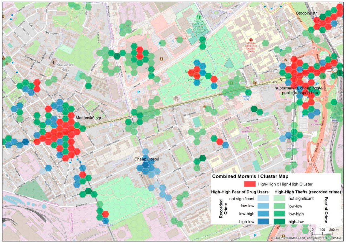 ISPRS_IJGI's tweet image. Comparing Residents’ Fear of #Crime with Recorded Crime Data—Case Study of Ostrava, Czech Republic
by Jiří Pánek, Igor Ivan and Lucie Macková
👉mdpi.com/2220-9964/8/9/…
 #VGI; 
#ParticipatoryMapping; 
#PPGIS