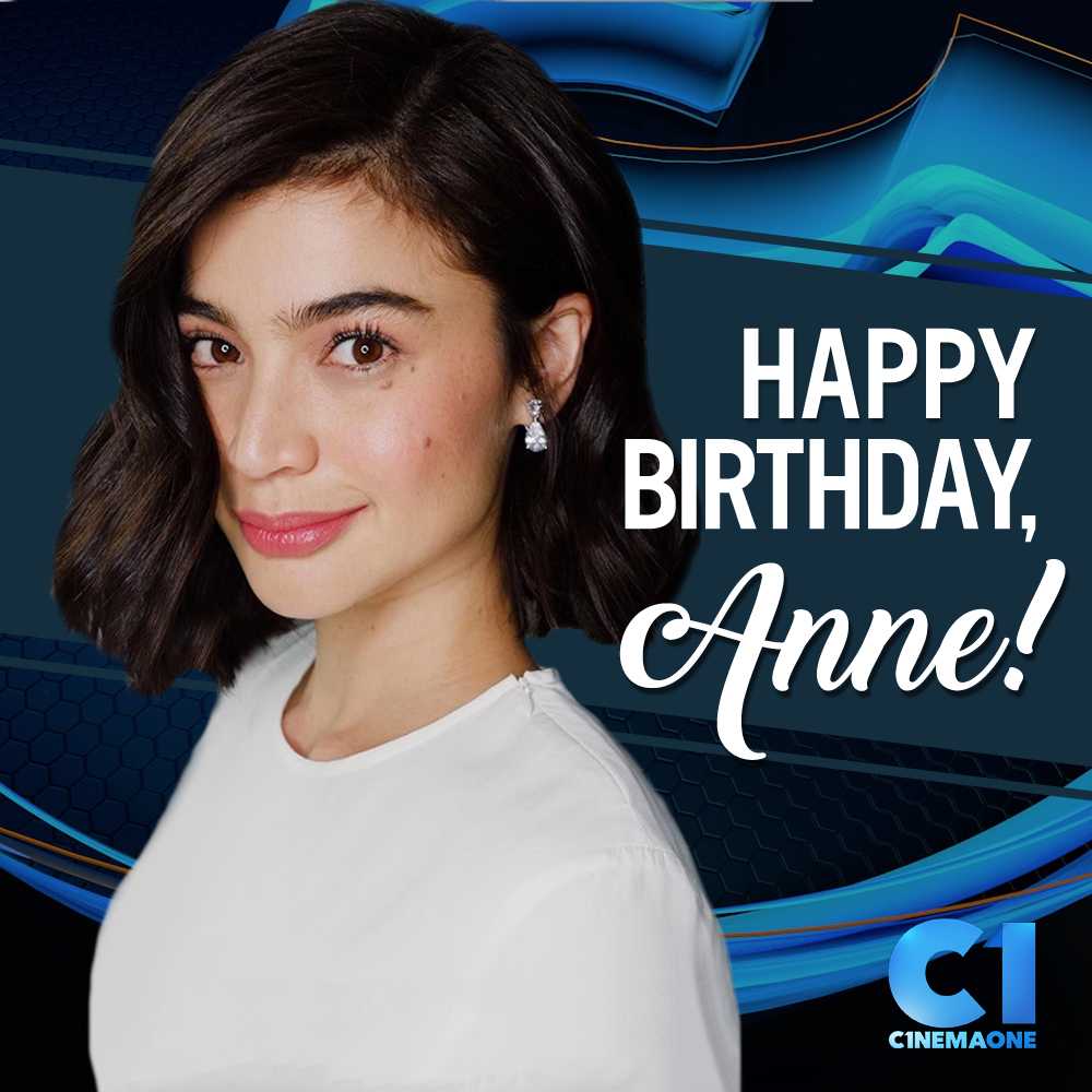 Happy birthday, Anne Curtis (  From 