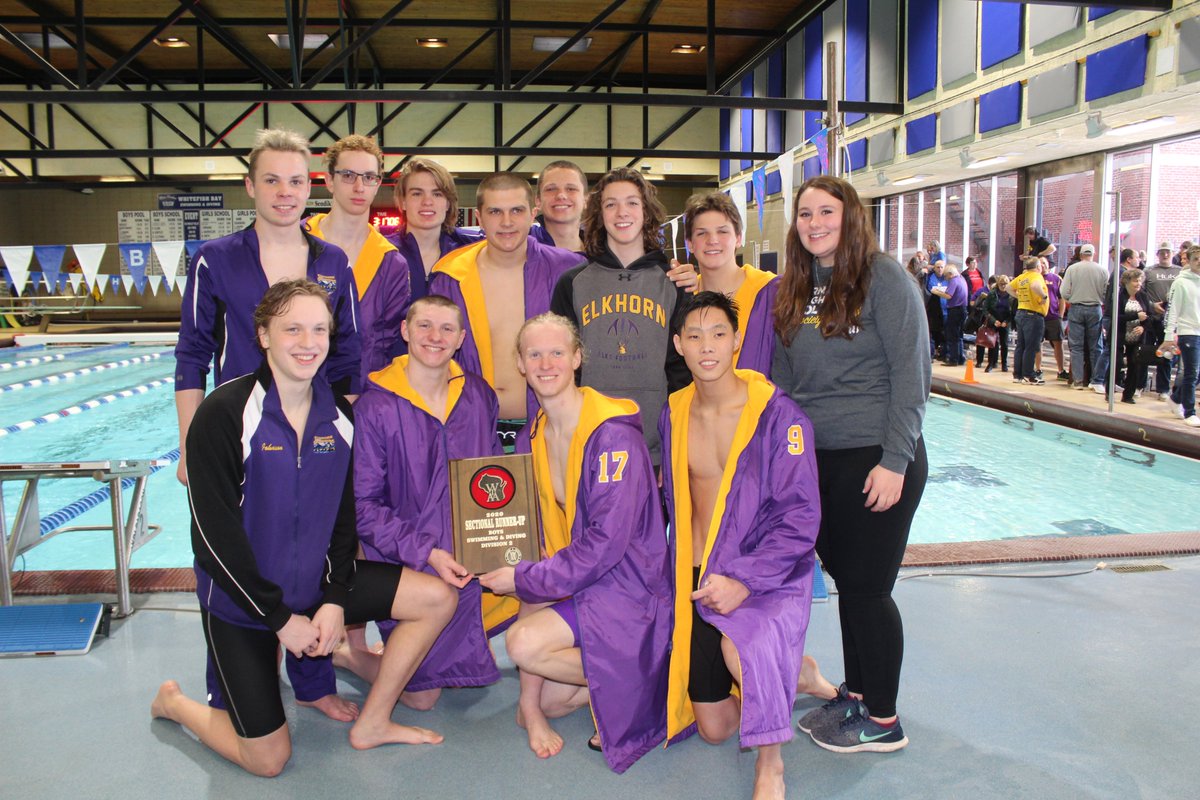 richjaeahsart's tweet photo. Congratulations Boys Swimmers for being Sectional Runners' Up! They won 7 events for the day and had a fantastic showing! #eashgo #goelks #1herd https://t.co/yDEhWctcu5
