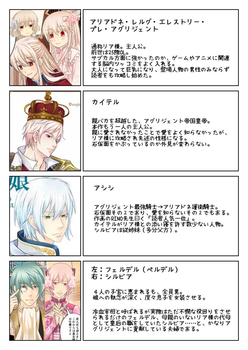 تويتر 喜初シーネットル 児 柏まだかbot على تويتر 皇帝の一人娘 コメント欄で 成長後との関連が掴めない という言葉が目立ったので作りました 子供時代から出ている人のみ ちょっとネタバレ注意 T Co Ozsqb5znoy