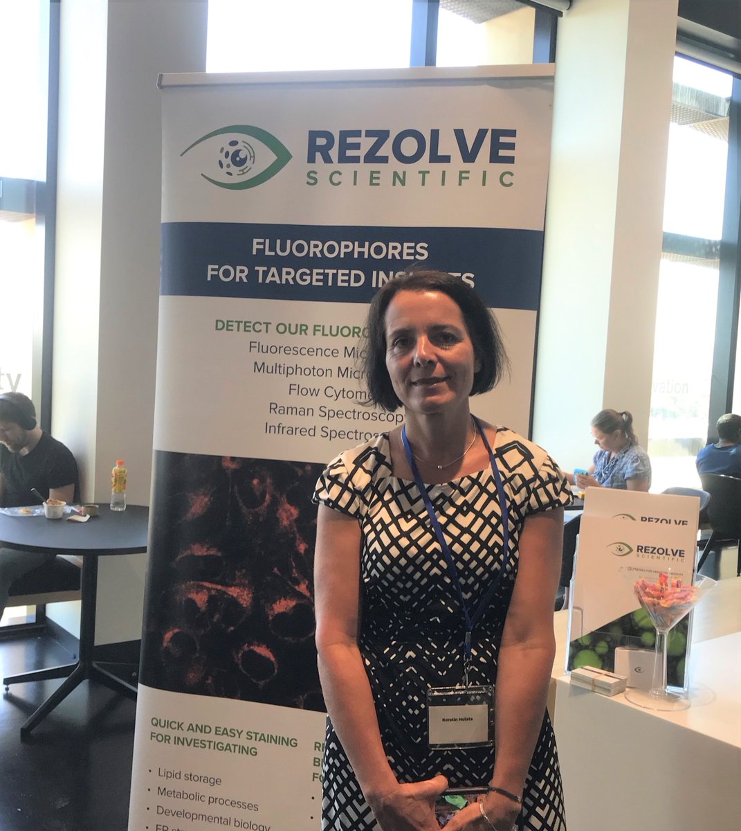 So exciting to see our new CEO, Kerstin Holata, representing ReZolve at the Drug Discovery and Development SA Symposium today.