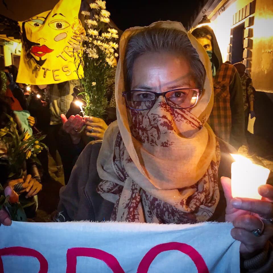 tragameluz's tweet photo. Manifestación en San Cristóbal de Las Casas, contra la violencia trans y en protesta por el homicidio violento de “Nicole”(chica trans), sucedido en el centro histórico de la ciudad, sin que hayan avances en la investigación. #Chiapas #tragameluz #chiapasdocumental https://t.co/BqUNgFtx2P