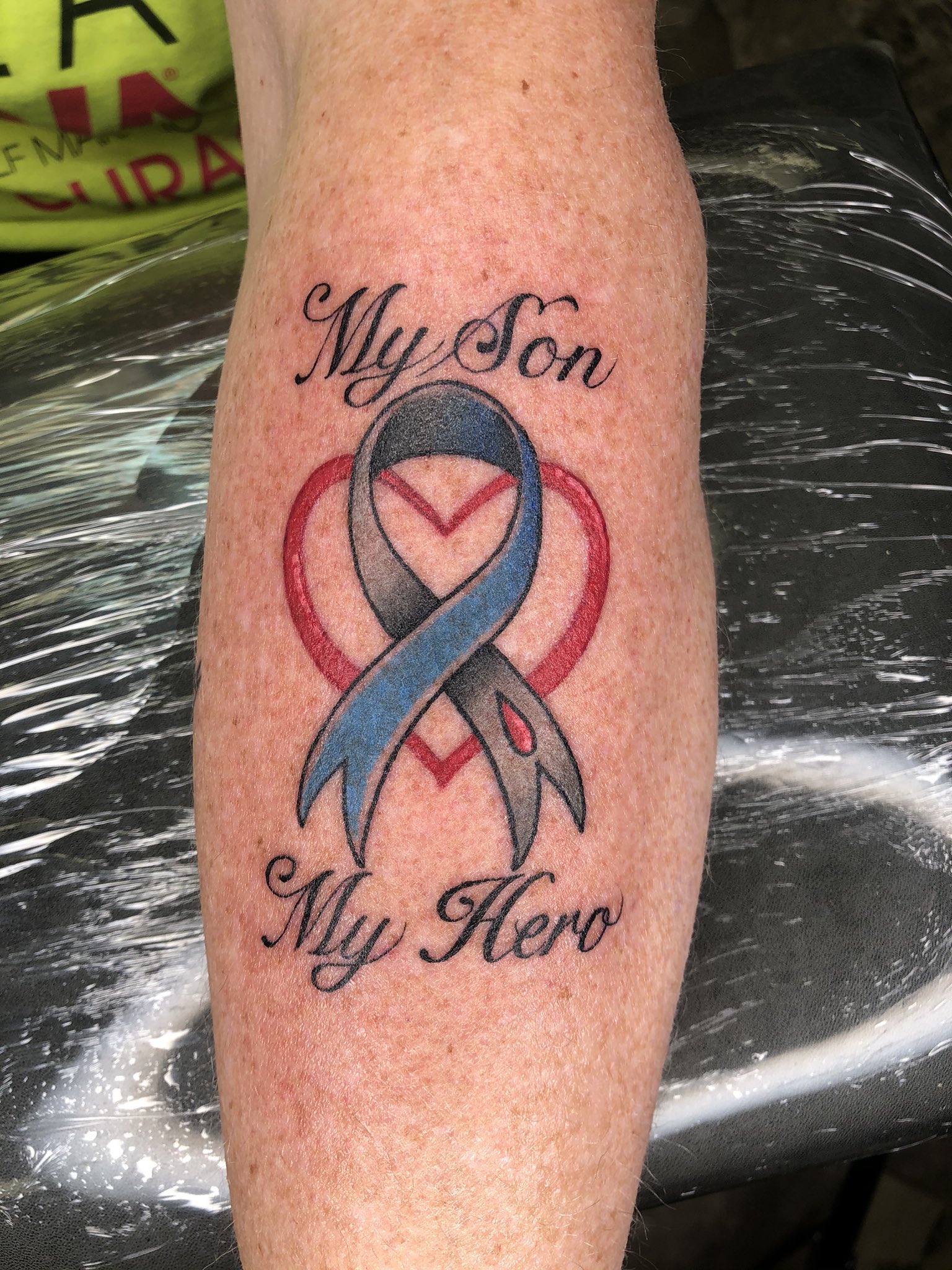 42 Cool Cancer Ribbon Tattoos On Foot