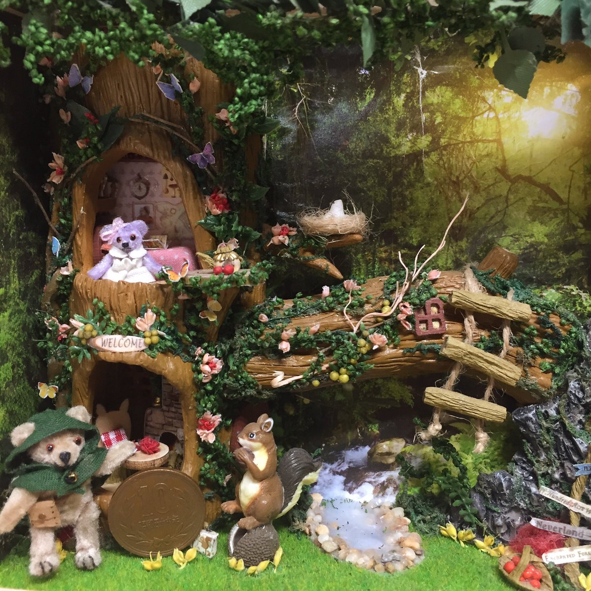 NaemaDiy's tweet photo. 森のくまさん

#ミニチュア #ミニチュアベア #ミニチュア雑貨 #miniature #miniaturebear #手作り雑貨 #てづくり雑貨 #テディベア #teddybear  #手作り #ドールハウス  #ミニチュアハウス #ミニチュアドールハウス #miniature #miniaturehouse #handmade #dollhouse #diy #miniatures https://t.co/IEMULMT252
