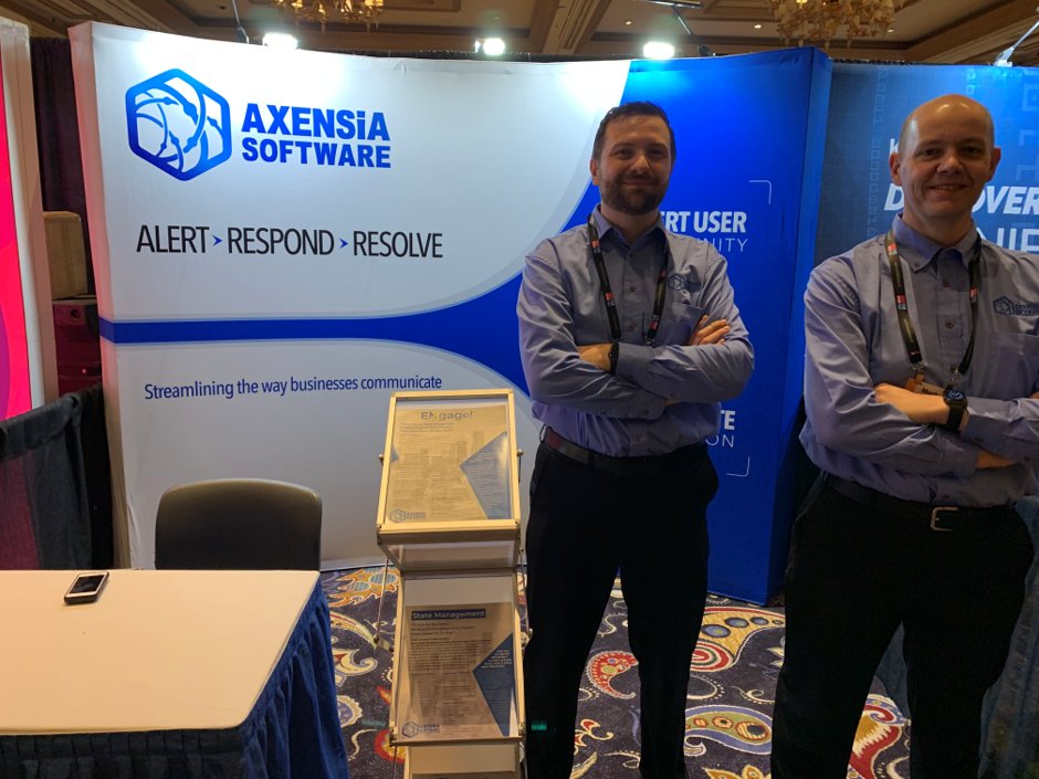 AxensiaSoftware's tweet photo. @theitilexperts Axensia Software all set up and ready for a great PINK20! come say hi at Booth 209 #PINK20 https://t.co/WIS9WYcNpo