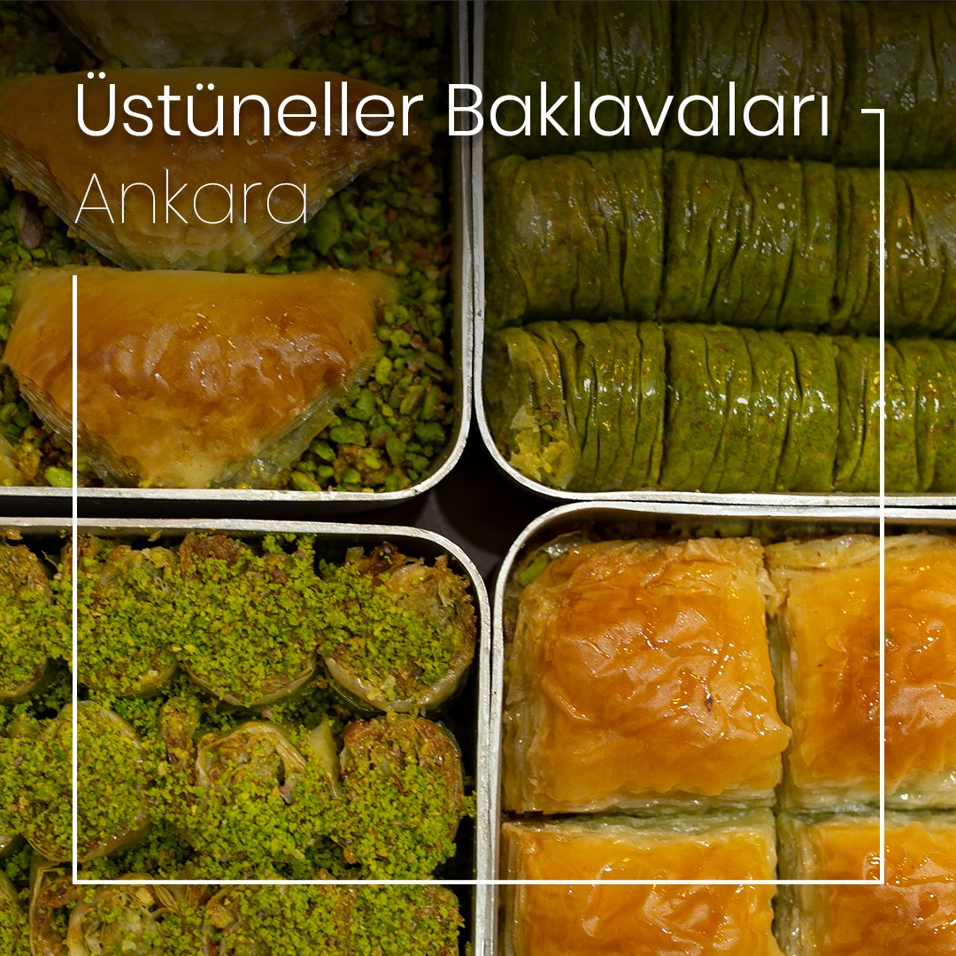 Birbirinden lezzetli tatlılar Üstüneller Baklavaları Ankara'da! Çölyak hastalarına özel baklavamız da bulunmaktadır. Telefon numaramız: (0312) 285 63 01
.
.
.
#baklava #fıstıklıbaklava #cevizlibaklava #glutensiz #çölyak #balgat #çankaya #ankara