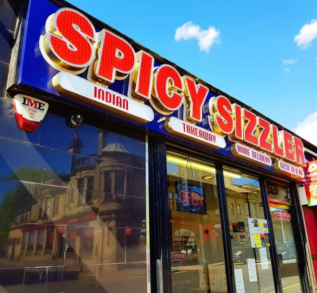 My_Airdrie's tweet photo. Head to Spicy Sizzler Indian takeaway in Deedes st for a treat. Now under new management, they take card payments & have their own App that offers 10% off orders over £15. They also are on @JustEatUK & @Scoffable
FB page https://t.co/K5wqfx6HJx
#In_Airdrie #SpicySizzler https://t.co/9KzyvbCV53