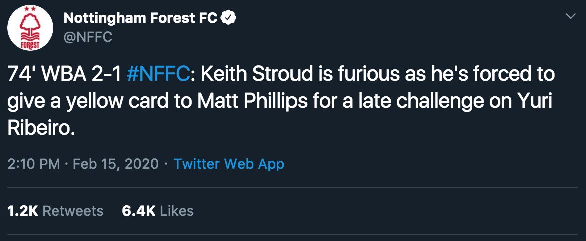 West Bromwich Albion tweet media