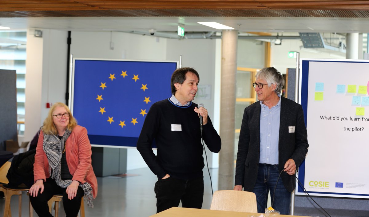 From 4-7 February we had a seminar and project meeting about #cocreation, the challenges and lessons learned in the European pilots.  Click here to see the highlights of the seminar in tweets:   x.com/CosieNl/timeli…. #cosie2020 #h2020