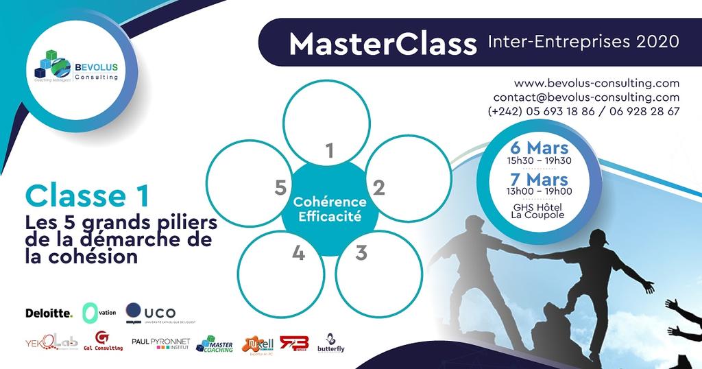 albanbesse's tweet photo. #MasterClass_Inter-Entreprises, 06 au 07 mars 2020, au GHS hôtel la Coupole, Brazzaville 
#CLASSE 1: Les grands piliers de la démarche de cohésion  
Prenez vite votre Ticket 
☎: +242 06 928 28 67 et +242 05 693 18 86 
📧: contact@bevolus-consulting.com 
@BevolusC #DeloitteCongo https://t.co/WiokjCXd46