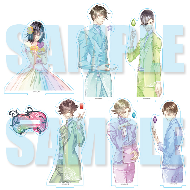 華アワセ唐紅グッズ／スイパラ、アクリルスタンド、缶バッジ 華アワセ