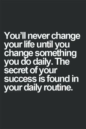 Daily habits, good or bad, are what we've created and are currently giving us the life, chaos, focus we have.
What is the 1 thing you can either start doing or stop doing on a daily basis that will start making a difference to your life?
#mondaymotivation #businessowner