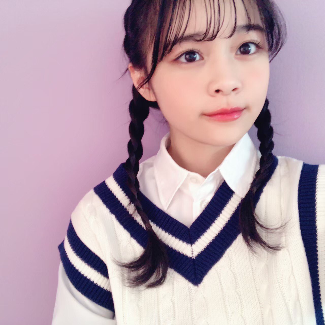 林 芽亜里 みつあみ みんなは学校にどんな髪型していってるのー T Co 6a2tvnfyik Twitter