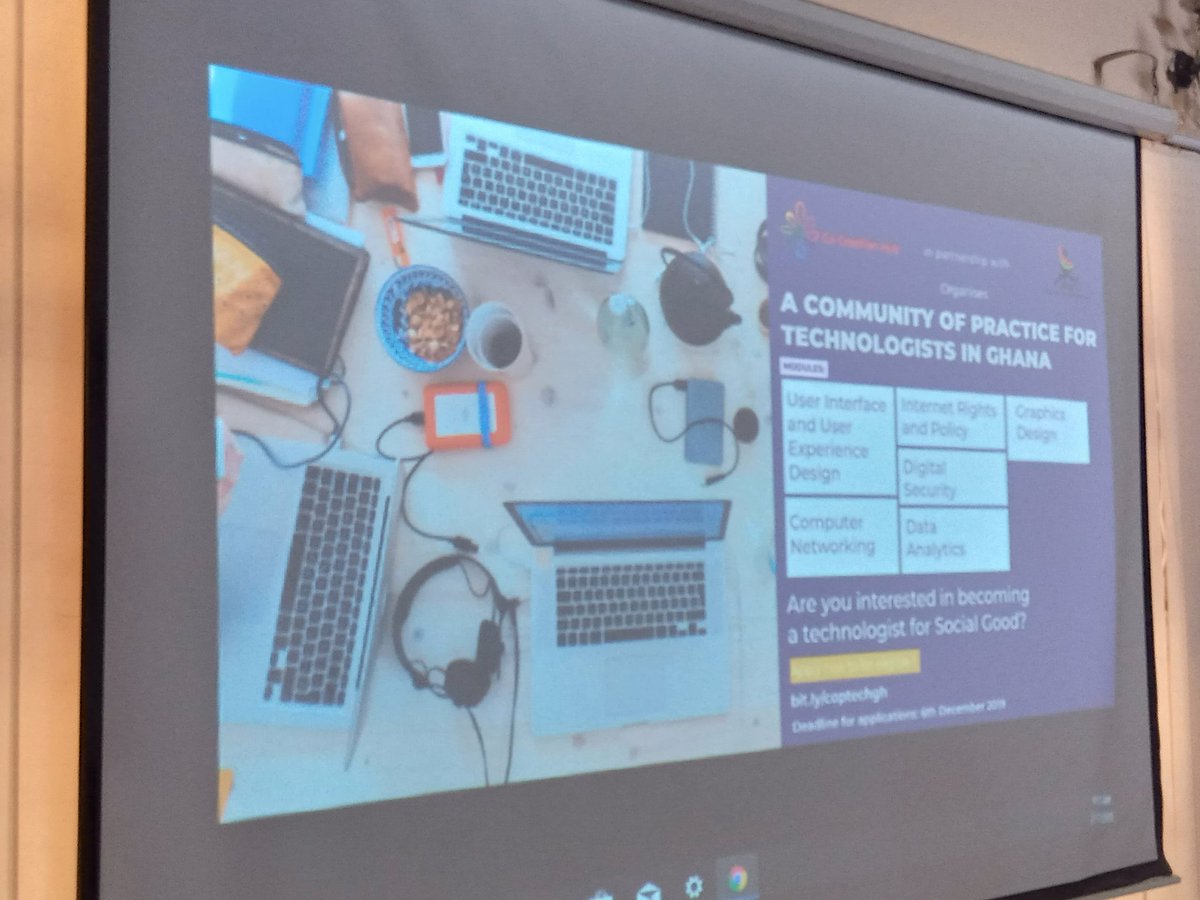 West Africa Civil Society Institute (WACSI) (@wacsi) on Twitter photo Happy Monday Everyone! We are pleased to be with <a href="/Cc_HUB/">Co-creation HUB (CcHUB) Limited (RCΒ 918335)</a> for a Community of Practice for Technologists in #Ghana! π For the next 3 Days we will be discussing Internet Rights & Policy, Digital Security, Data Analytics, UI/UX ...
#Tech4Dev #WACSITech Happy Monday Everyone! We are pleased to be with <a href="/Cc_HUB/">Co-creation HUB (CcHUB) Limited (RCΒ 918335)</a> for a Community of Practice for Technologists in #Ghana! π For the next 3 Days we will be discussing Internet Rights & Policy, Digital Security, Data Analytics, UI/UX ...
#Tech4Dev #WACSITech