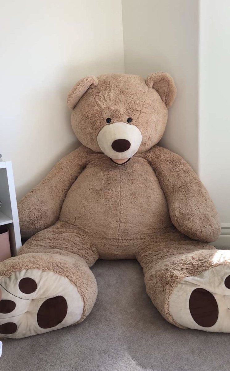 [Leaves teddy on @GIoomera’s lounge just to let her know I am back in town.] 
-