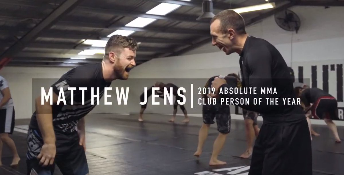 Meet 2019 Absolute MMA Club Person of the Year- Matthew Jens!

Watch📽️: youtu.be/x30n1Uwxt3I

👉Come and book a free trial at #AbsoluteMMA today: absolutemma.net.au/book-a-free-tr…