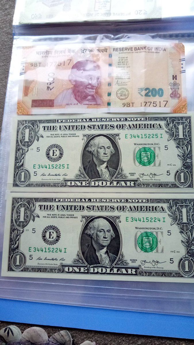 INDIA money /USA money