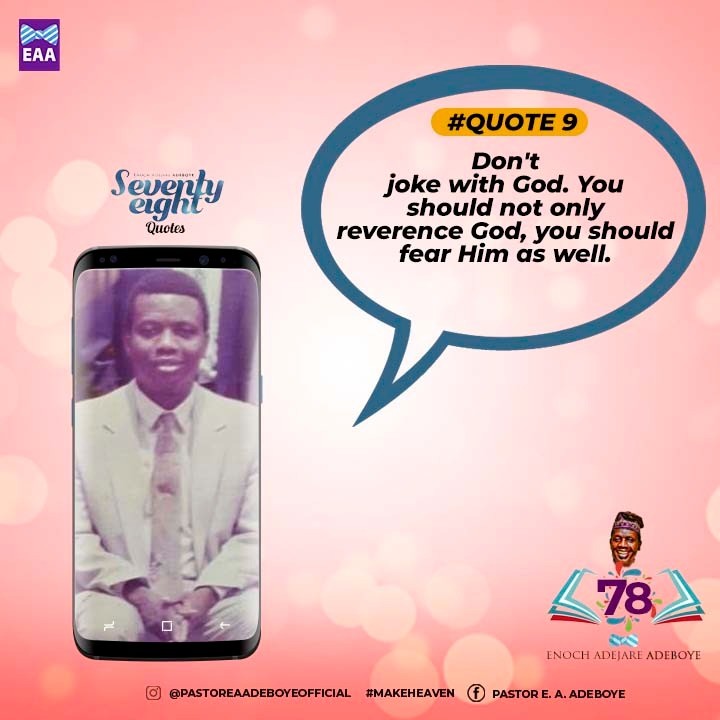 RCCGHallofMercy's tweet photo. From the Desk of Daddy G.O 
.
.
#HallofMercy #HOM #RCCG https://t.co/DS00zP0aYW