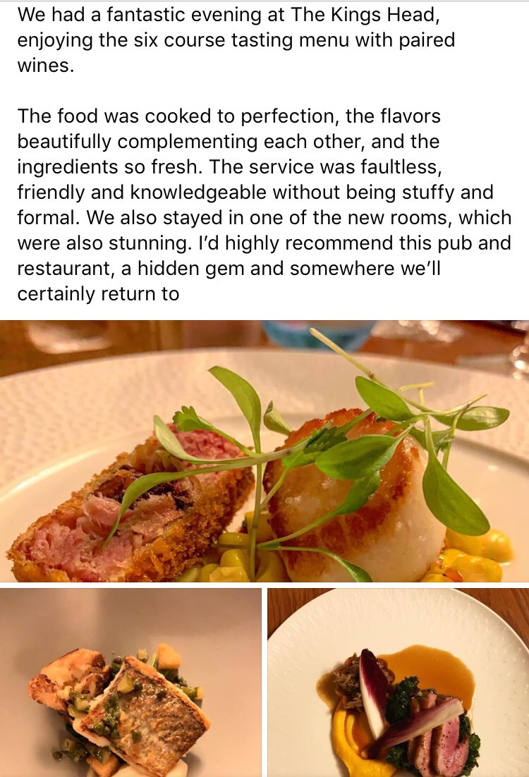 Lovely Guest Feedback.... #ThankYou #Wiltshire #NewForest <a href="/MTomkinsonChef/">Matthew Tomkinson</a> <a href="/robertojboer/">Rob Boer</a> <a href="/AdamThorpe2/">Adam Thorpe</a> <a href="/AAHospitality/">AA Hospitality</a> <a href="/MichelinGuideUK/">The MICHELIN Guide</a> <a href="/GoodFoodGuideUK/">The Good Food Guide</a> @WiltshireLife <a href="/HampshireLife/">Hampshire Life</a> <a href="/ObsFood/">The Observer Food</a> <a href="/SundayTimesFood/">Sunday Times Food</a> <a href="/TelegraphFood/">Telegraph Food</a> <a href="/VisitWiltshire/">VisitWiltshire</a> <a href="/sawdays/">Sawday's</a> <a href="/CanteenTweets/">The Staff Canteen</a> <a href="/salisbury_wilts/">salisbury_wilts</a>