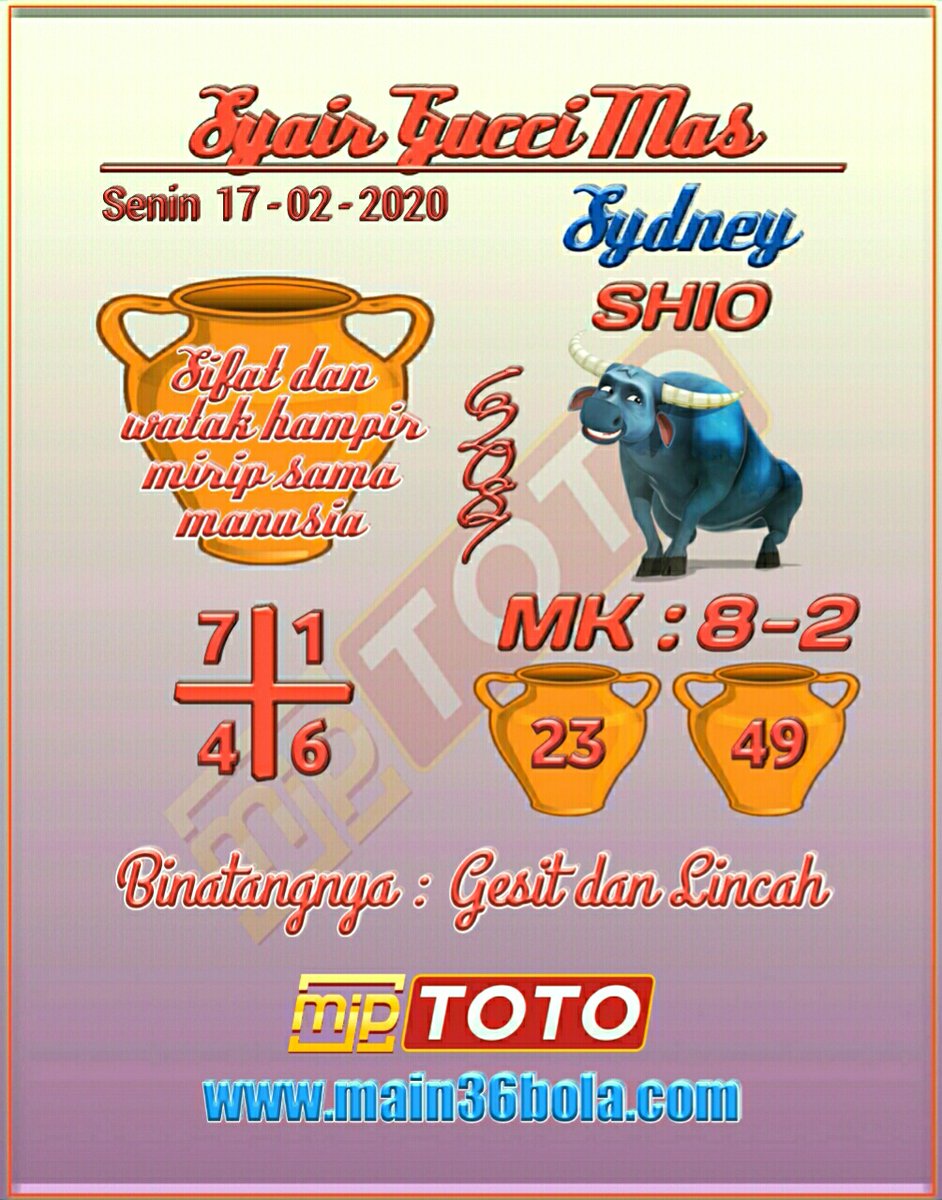 hernisan2's tweet photo. Syair Sydney siang ini  
#mastertogel #togeljitu4d #togelhongkong #togeljitu #togelonline #prediksitogel #togeterpercaya #togelsidney #prediksidney #prediksihongkong #agentogel #togeljitu4d #togelhongkong #togelonline #jitutogel #angkajitu #mjptoto #mjptogel https://t.co/un4wMnlKNt